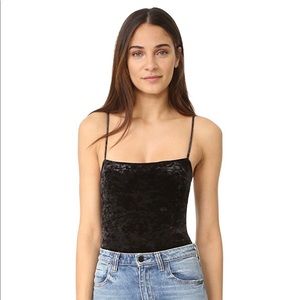 Fleur du Mal Velvet Bodysuit